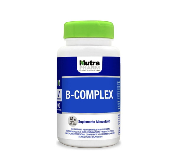 B Complex C Psulas Vitaminas Suplemento Alimenticio Nutra Pharm