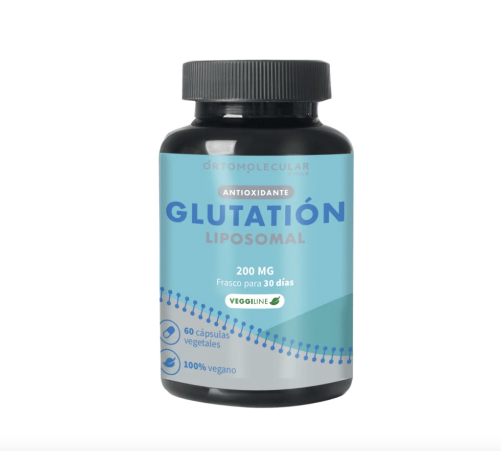 Glutatión Liposomal Antioxidante 200g 60 Cápsulas Vegetales