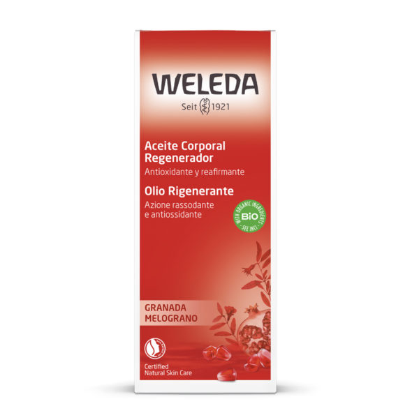 Aceite Corporal Regenerador de Granada 100ml. Weleda