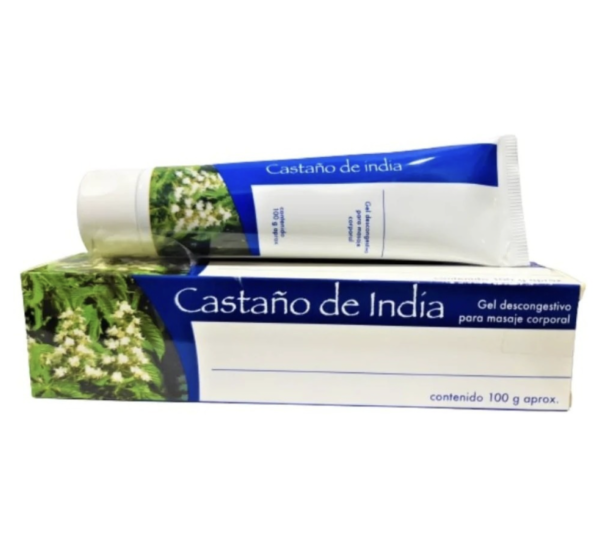 Gel Castaño de India Masaje Corporal 100g. Green Medical