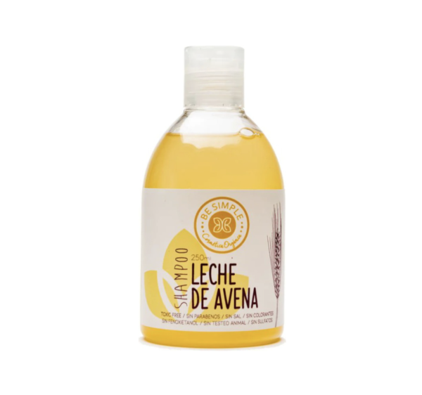 Shampoo Leche de Avena 250ml. Be Simple