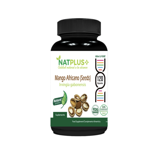 Mango Africano Seeds 120 Cápsulas Vegetales NatPlus