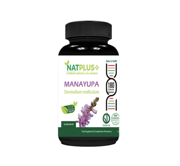 Manayupa 180 Cápsulas Vegetales NatPlus