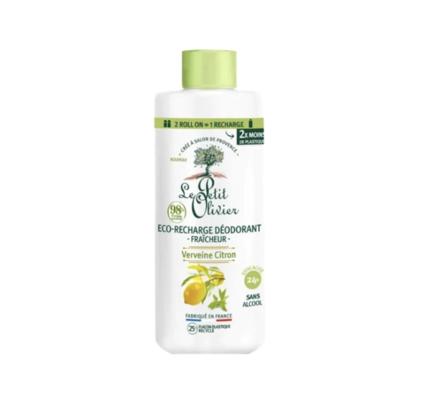 Eco-Recarga Desodorante Verbena Limón 100ml. Le Petit Olivier